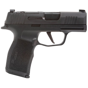 Sig Sauer 365X9BXR3PMS P365X Micro-Compact 9mm Luger 12+1, 3.10 in Black Steel Barrel, Black Nitron Optic Ready/Serrated Stainless Steel Slide, Black Stainless Steel Frame w/Beavertail & Picatinny Rail, Pistol