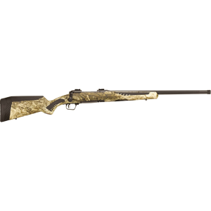 Savage Arms 57004 110 Predator 6.5 Creedmoor 4+1 24 in, Matte Black Metal, Mossy Oak Terra Fixed AccuStock with AccuFit, Rifle