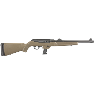 Ruger PC Carbine, TALO, Semi-automatic, Rifle, 9MM, 16.12 in Barrel, Flat Dark Earth, Synthetic Stock, Right Hand, 1:10, 17Rd 19105