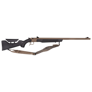 CVA PR3212N Accura LR-X 50 Cal 209 Primer 30 Flat Dark Earth Nitride Cerakote Fluted Threaded Barrel, Pic Rail Receiver, Black Adj Comb Synthetic Stock, Black Powder Rifle