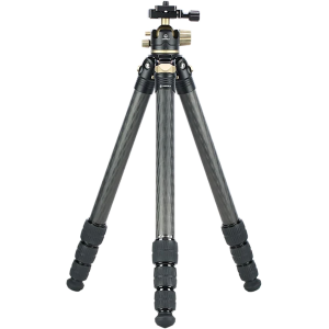 Leupold 180379 Pro Guide Tripod Kit Tripod 6.70-67 in High Black Carbon Fiber