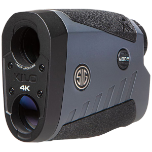 Sig Sauer Electro-Optics SOK4K601 KIL04K Rangefinder Black/Gray 6x22mm 4000 yds Max Distance TOLED Display Features Integrated Tripod Mount Range Finder
