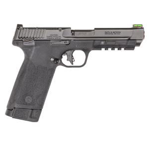 Smith & Wesson 13433 M&P 22 Full Size Frame 22 WMR 30+1, 4.35 Blk Armornite Stainless w/Tempo System BBL, Blk Armornite Optic Ready/Serrated Slide, Blk Poly Frame w/Pic Rail Frame, Blk Textured Grip, Ambi Thumb Safety, , Rimfire Pistol