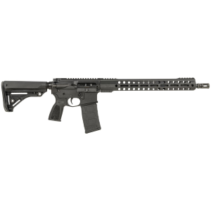 Live Free Armory LFBRL84001 Battle Rifle Lite 5.56x45mm NATO 30+1 16 Threaded Government Profile Barrel, Black Cerakote M4 Flat Top Aluminum Receiver, 15 M-LOK Handguard, Poly 6 Position Collapsible Thril Combat Competitive Stock, Rifle