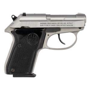 Beretta J320500CA Tomcat Micro-Compact Frame 32 ACP 7+1, 2.40 in Blued Steel Tip-Up Barrel, Satin Stainless Steel Slide, Satin Aluminum Frame, Pistol
