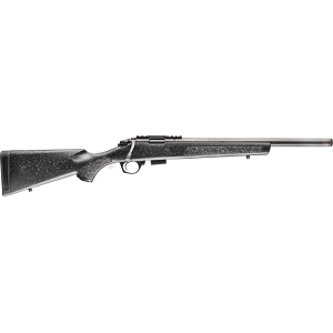 Bergara BMR002 BMR Full Size 22 LR 5+1/10+1 18 in Matte Blued Carbon Fiber/Steel Threaded Barrel & Steel Receiver, Fixed Black/Gray Speckled Synthetic Stock, Rifle