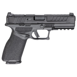 Springfield Armory EC9459BU Echelon 9mm Luger 20+1 4.50 Black Melonite Steel Barrel & Optic Ready/Serrated Steel Slide, Black Poly Frame w/Pic Rail, Textured Grip, 2 Mags, Pistol