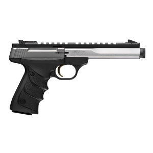 Browning 051589490 Buck Mark Contour SR 22 LR 10+1 5.63 5.90 Stainless Steel Threaded Barrel, Stainless Serrated Slide, Aluminum Frame, Pic Rail, Black URX Grip, Rimfire Pistol