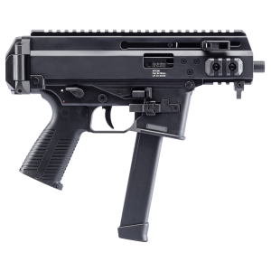B&T Firearms 36176502G APC9K 9mm Luger 33+1 4.30 in Black Steel Barrel, Black Picatinny Rail Receiver, Brace Adapter, Black Polymer Grips, Pistol