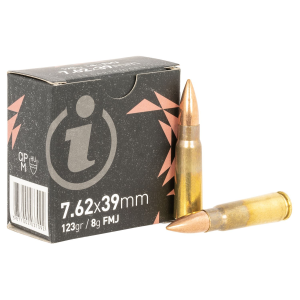 Igman IGMAN762 Centerfire Rifle 7.62x39mm 123 gr Full Metal Jacket 840 Per Box/ 1 Case, Centerfire Rifle Ammo