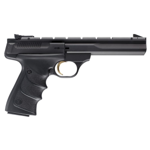 Browning 051421490 Buck Mark Contour *CA Compliant 22 LR 10+1 5.50 in Black Contoured Barrel, Matte Blued Aluminum Frame & Receiver w/Rail, Black Overmolded Grip,, Pistol