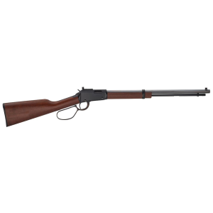 Henry H001TMRP Small Game 22 WMR Caliber with 12+1 Capacity, 20.50 in Barrel, Black Metal Finish & American Walnut Stock Right Hand (Full Size), Rifle
