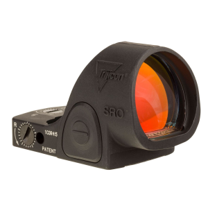 Trijicon 2500002 SRO Matte Black 1 x 0.98 in x 0.89 in 2.5 MOA, Red Dot Sight