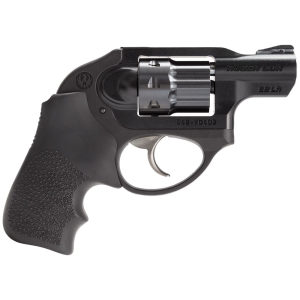 Ruger 5410 LCR Small Frame 22 LR 8rd 1.87 in Matte Black Aluminum Frame, Black PVD Cylinder, Hogue Tamer Monogrip Grip, Concealed Hammer , Revolver