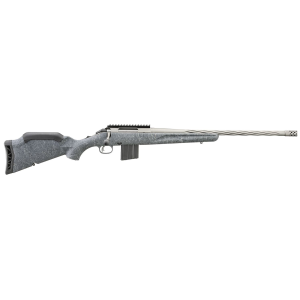 Ruger 46910 American Rifle Gen II Full Size 6mm ARC 10+1 20 Cobalt Cerakote Threaded Barrel, Pic Rail Steel Receiver, Gray Splatter Adj Synthetic Stock, Rifle