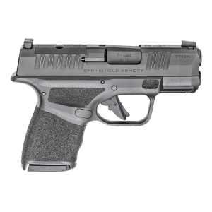 Springfield Armory HC9319BOSPLC Hellcat OSP Micro-Compact 9mm Luger 10+1, 3 in Black Melonite Hammer Forged Barrel, Black Melonite Optic Ready/Serrated Steel Slide, Adaptive Textured Grip, Pistol