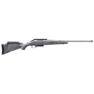 Ruger 46915 American Rifle Gen II Full Size 300 Win Mag 3+1 20 Cobalt Cerakote Threaded Barrel, Pic Rail Steel Receiver, Gray Splatter Adj Synthetic Stock, Rifle