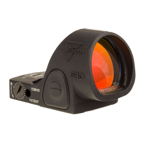 Trijicon 2500001 SRO Matte Black 1 x 0.98 in x 0.89 in 1 MOA, Red Dot Sight