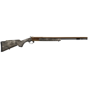 Traditions CR848804425 NitroFire VAPR 50 Cal 209 Primer 26 in Burnt Bronze Cerakote Fluted & Tapered Barrel, Receiver, Veil Wideland Fixed Synthetic Stock Black Powder, Rifle