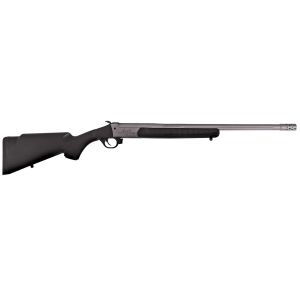 Traditions CR471130T Outfitter G3 Full Size 45-70 Gov 1rd 22 in Stainless Cerakote Fluted Threaded Barrel, Steel Receiver, Fixed Black Synthetic Stock, Right Hand, Rifle