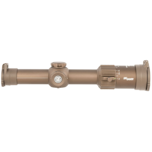 Sig Sauer Electro-Optics SOTM81200 Tango-MSR Coyote 1-8x24mm 30mm Tube Second Focal Plane, Rifle Scope