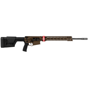 Patriot Ordnance Factory 01567 Revolution Gen4 Direct Impingement 6.5 Creedmoor 20 in 20+1 Burnt Bronze Adjustable Magpul PRS Stock 14 in M-LOK, Rifle