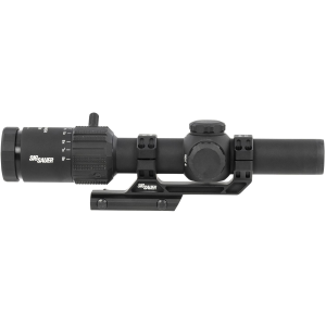 Sig Sauer Electro-Optics SOTM81000 Tango-MSR LPVO 1-8x24mm 30mm Tube Illuminated Red MSR BDC8 Reticle Features Throw Lever & ALPHA-MSR Mount, Rifle Scope