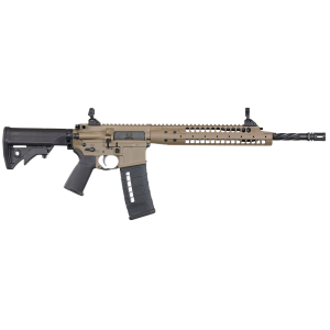 LWRC SIX8A5RCK16 SIX8 A5 6.8mm Rem SPC II 16.10 in 30+1 FDE Cerakote Adjustable Stock, Rifle