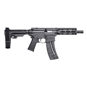 Smith & Wesson 13321 M&P15-22 Pistol 22 LR 8 in 25+1 Black No Brace