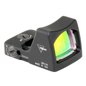 Trijicon 700600 RMR Type 2 Matte Black 1 x 0.87 in x 0.63 in 3.25 MOA, Red Dot Sight