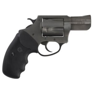 Charter Arms 64520 Pitbull Extra Large 45 ACP, 5 Shot 2.50 in Black Nitride Steel Barrel, Cylinder & Frame w/Black Finger Grooved Rubber Grip , Revolver