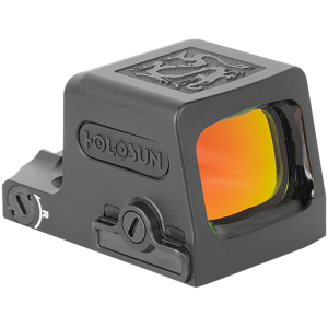 Holosun RONINEPSCARRYGR-MRS EPS Carry Ronin Black Anodized 1 x 0.58 x 0.77 2 MOA Green Dot/32 MOA Circle Multi Reticle