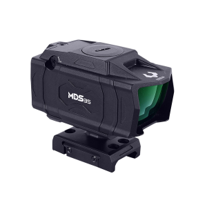 Viridian 981-0128 MDS35 Black Anodized 1 x 36 mm 3 MOA Green Dot