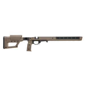 Magpul MAG1199FDE Pro 700 Lite SA FDE Adjustable Synthetic Stock with Aluminum Chassis & Interchangeable Grips for Remington 700 Short Action