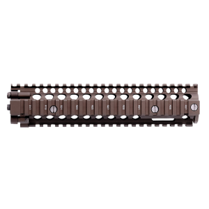 Daniel Defense 0100408020011 MK18 RIS II Handguard 9.55 in 2-Piece, Style Made of 6061-T6 Aluminum with FDE Anodized Finish & Picatinny Rail for AR-15