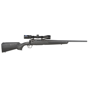 Savage Arms 57477 Axis II XP Compact Compact 6.5 Creedmoor 4+1 20 in Matte Black Button-d Barrel, Carbon Steel Receiver, Matte Black Fixed Synthetic Stock, Bushnell Banner 3-9x40mm, Rifle