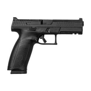 CZ-USA 91550 P-10 F 9mm Luger 19+1 5.10 Black Steel Barrel, Black Nitride Optic Ready/Serrated Steel Slide, Black Poly Frame w/Pic Rail, Ambi, Pistol