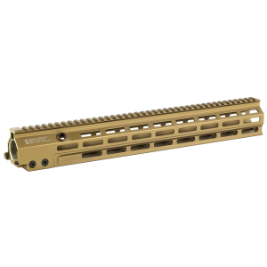Geissele autos MK18, Super Modular Rail, ARCA-Swiss Handguard, 16 in, M-LOK, Fits AR-15, Anodized Finish, Desert Dirt Color 05-791S