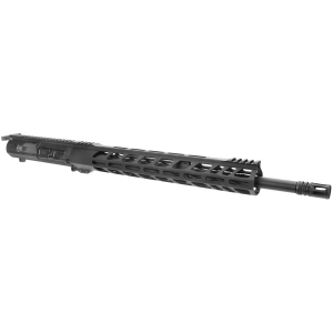 TacFire BU30818, Rifle Upper Assembly 308 Win 18 in Black Nitride Barrel 7075-T6 Aluminum Black Anodized Receiver M-LOK Handguard for AR-Platform