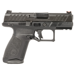Beretta JAXA1C910FO APX A1 Compact Frame 9mm Luger 10+1 3.70 Black Steel Barrel, Black Optic Ready Serrated Steel Slide, Black Poly Frame w/Pic Rail, Black Interchangeable Backstrap Grip, Ambi, Pistol
