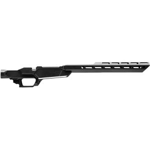 Sharps Bros SBC05 Heatseeker, Rifle Chassis Stock 6061-T6 Aluminum w/Black Cerakote Finish, 14 in M-Lok Handguard, Fits Ruger American, Rifle Ranch Short Action