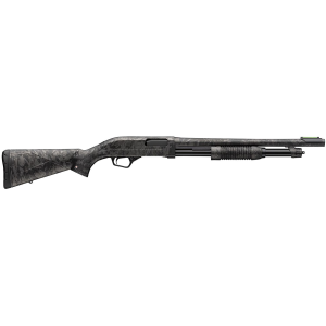 Winchester 512457695 SXP Defender Compact 20 Gauge Pump 3 5- 2.75 Shells 18 Forged Carbon Hydrodip Steel Barrel, Forged Carbon Hydrodip Aluminum Alloy Receiver, Fixed Forged Carbon Hydrodip Synthetic Stock, Invector-Plus Cylinder Choke, Shotgun