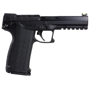Kel-Tec PMR30BBLK PMR30 22 WMR 30+1 4.30 in All Black Fluted Steel Barrel & Serrated Slide, Polymer Frame w/Picatinny Rail, Black Textured Polymer Grip, Pistol