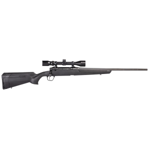 Savage Arms 57261 Axis XP 308 Win 4+1 22 in Barrel, Matte Black Barrel/Rec, Synthetic Stock, Includes Weaver 3-9x40mm Scope, Rifle