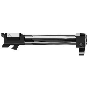 Radian Weapons H0005 Ramjet & Afterburner Combo 9mm Luger, Compatible w/Glock 17 Gen5, Black Stainless Steel Fluted Barrel, Handgun Barrel