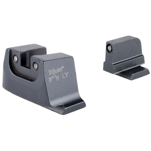 Trijicon SA240C601150 Suppressor/Optic Height Sights Green/Tritium Black Outline Front Sight-Green/Tritium Black Outline Rear Sight Smith & Wesson M&P C.O.R.E./ M&P M2.0, Handgun Sight