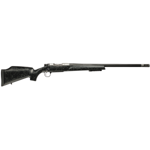 Christensen Arms 8011001700 Traverse 300 Win Mag 3+1, 26 in Natural Stainless Steel Threaded Barrel, Natural Stainless Aluminum Receiver, Black w/Gray Webbing Fixed Monte Carlo w/Raised Comb Stock, Rifle