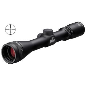 Burris 200309, Handgun Matte Black 3-12x32mm 1 in Tube Ballistic Plex Reticle Adjustable Objective