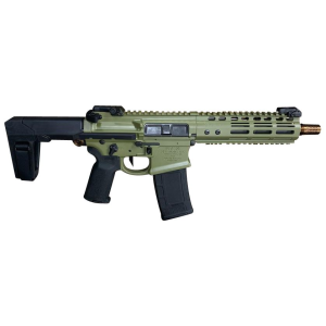 Noveske 02000643 Gen 4 Ghetto Blaster 300 Blackout 7.94 in 30+1 Bazooka Green Cerakote Black Magpul K2 Grip Q PDW Stock