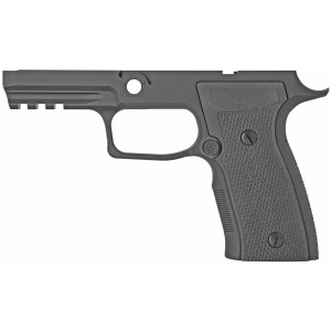 Sig Sauer 8900063 P320 Grip Module AXG Carry (Medium Grip Module), 9mm Luger/40 S&W/357 Sig, Black Aluminum, G10 Grips, Fits Sig P320 Frame